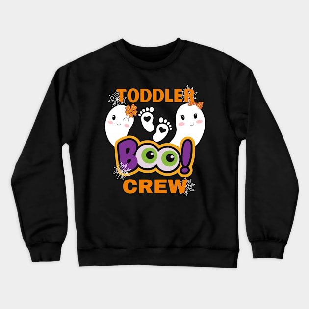 Boo crew daycare provider Halloween Costume Ghost School Crewneck Sweatshirt by Johner_Clerk_Design